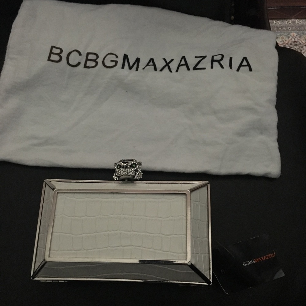 NWT BCBG clutch 6”x3.5”